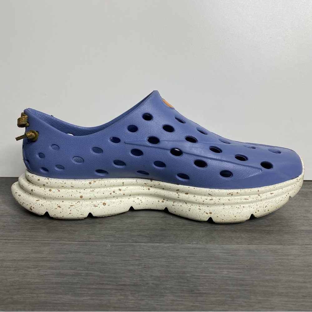 Kane Footwear Revive Recovery Shoes M 8 W 10 Blue White Cushion Slip On - Picture 3 of 11
